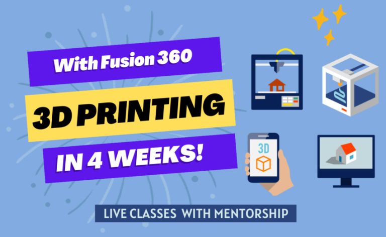3D Printing Course with Fusion 360