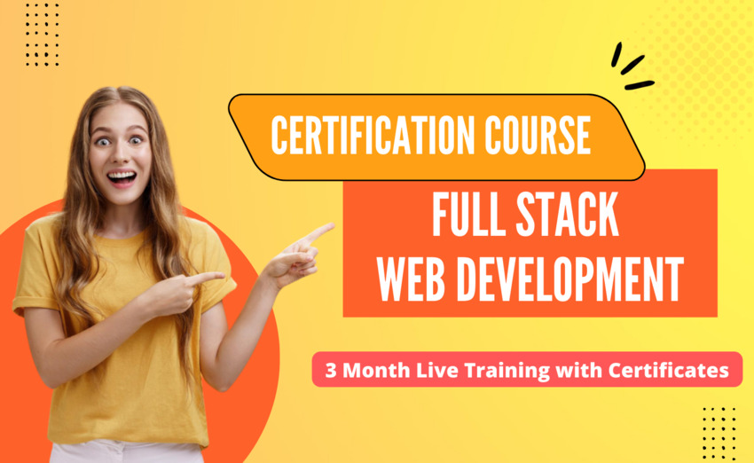 full stack web development course free with certification